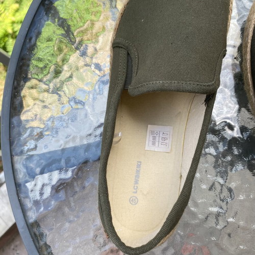 LC Waikiki green moccasin shoes new, size 45