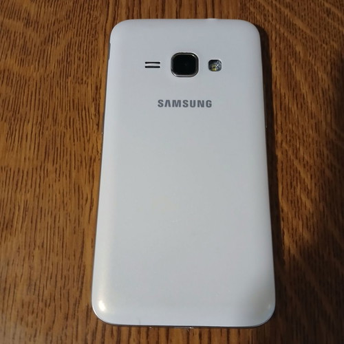 Samsung Galaxy J1 (2016) Version SM-J120FN smartphone, white