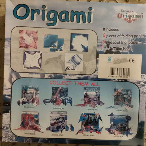 Origami kids craft set new
