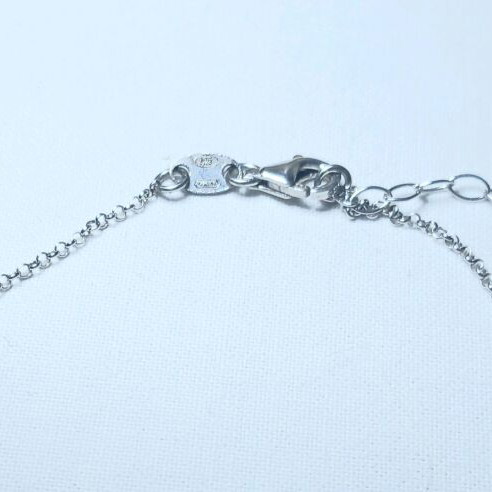 Silver Chocolate Necklace