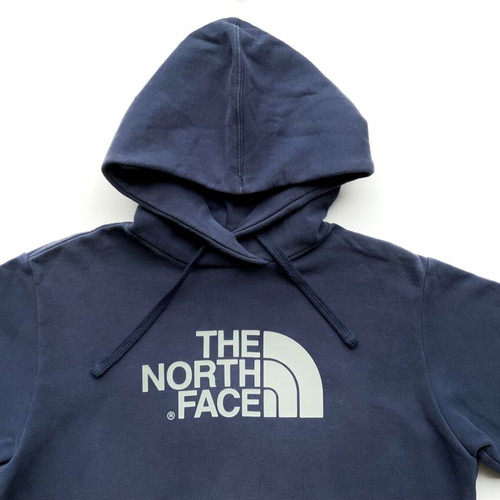 THE NORTH FACE Men’s Sweatshirt Pullover Hoodie Blue - Size M