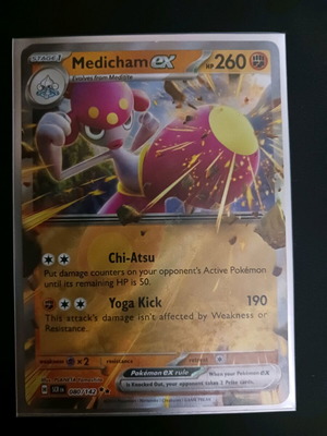 Medicham EX Pokemon card new