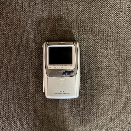 Casio TV-970 LCD Mini Portable TV used