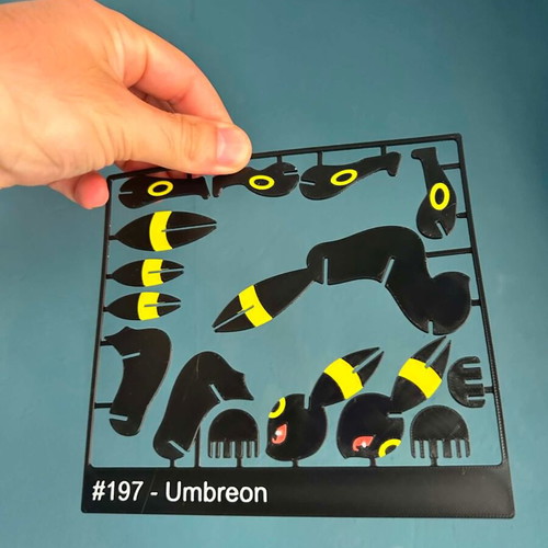 Umbreon Kit Card 3D printed, new