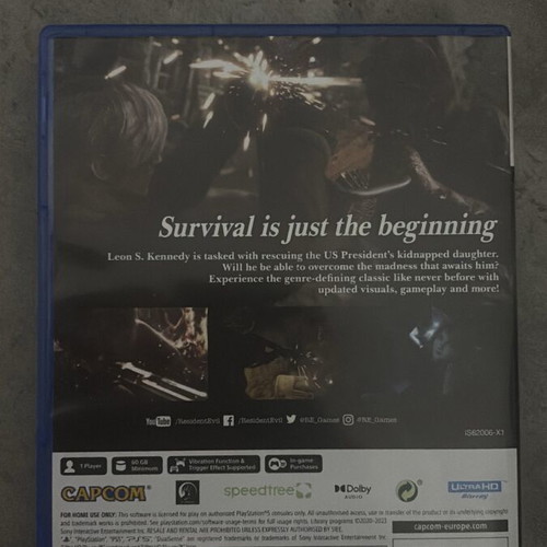Resident Evil 4 Remake PS5 game like new