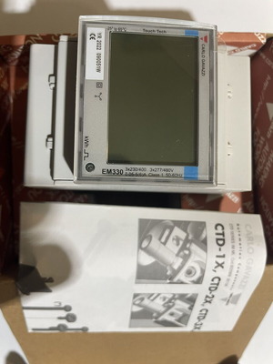 Carlo Gavazzi EM330 DIN Energy Meter new, 3-Phase, DIN Rail