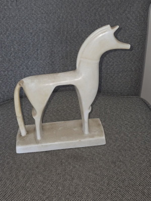 Ceramic horse used decoration