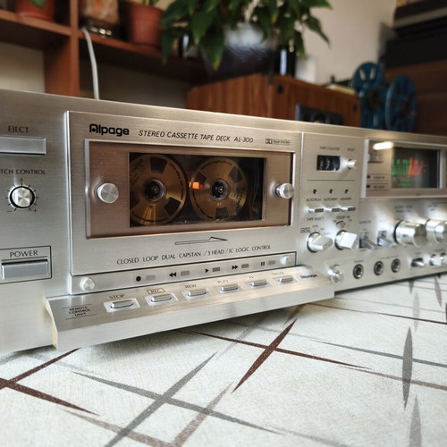 Alpage AL-300 3-Head Cassette Deck like new
