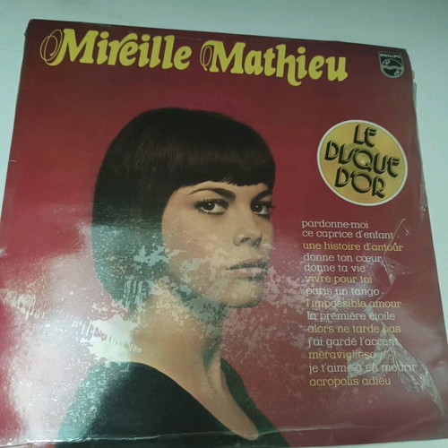 Mireille Mathieu Le Disque D'Or vinyl used