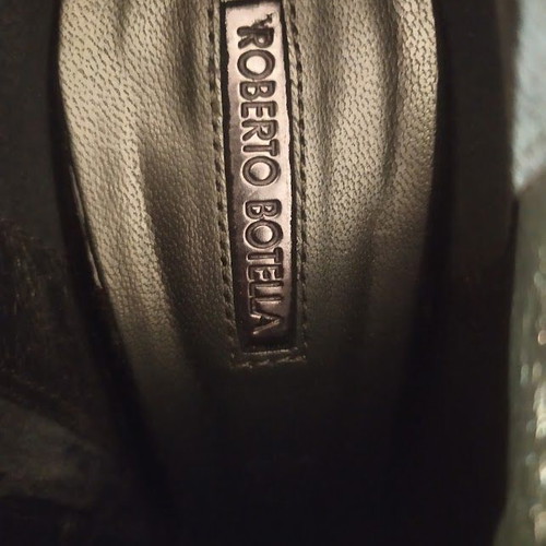 Roberto Botella leather ankle boots size 36 like new, black