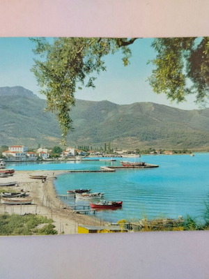 Color Postcard Thassos used