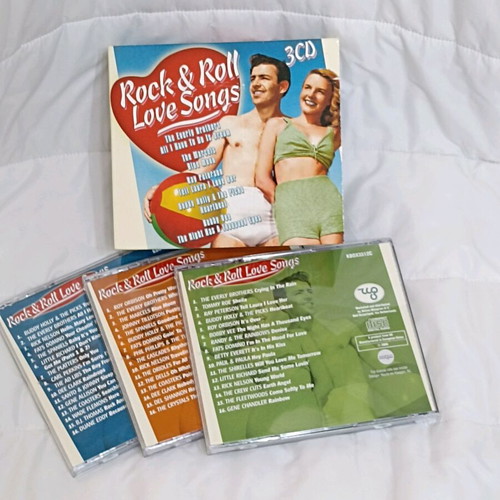 Rock and Roll Love Songs 3 CD collection new