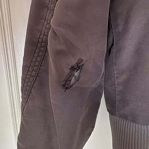 Energie men's jacket used, size Large, black with small hole