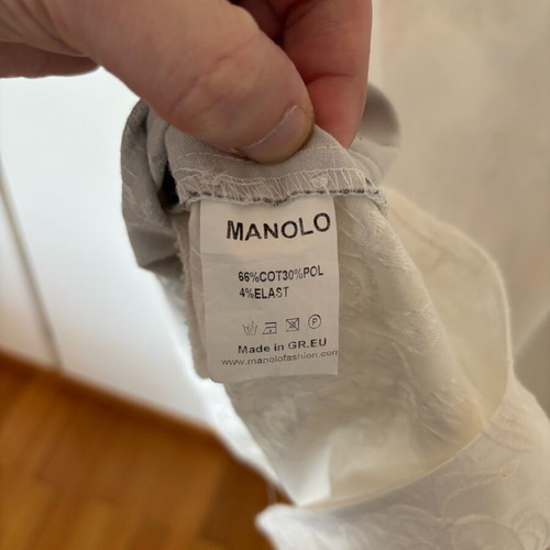 Manolo dress size Medium used multicolor