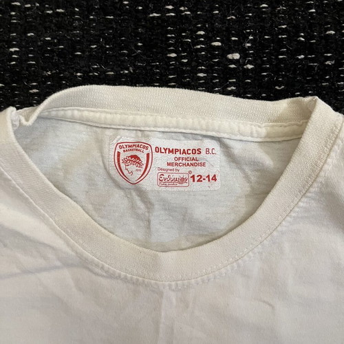 Olympiacos basketball shirt kids size 12-14, excellent condition