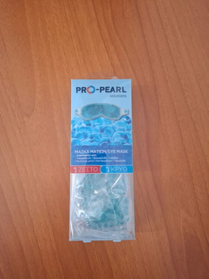 Pro Pearl Gel Eye Mask new, hot and cold therapy for dark circles