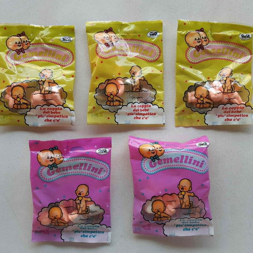 Gemellini GiGi El Greco figures sealed pack of 5 1980s new