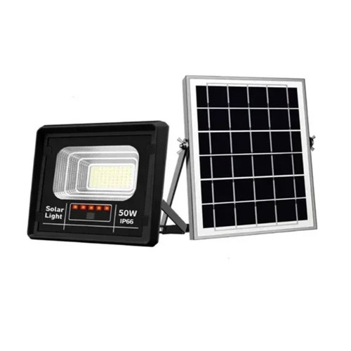 Waterproof solar LED floodlight 50W with remote control
