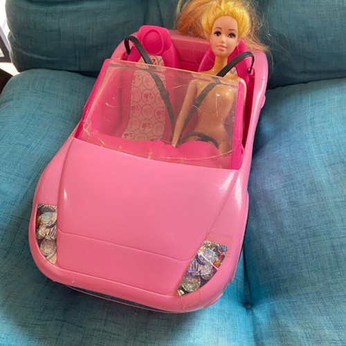 Αυτοκίνητο Barbie Mattel μεταχειρισμένο με κούκλα, 2010