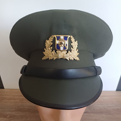 Greek Army Officer's Cap 1973-74 used, good condition