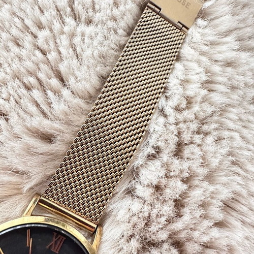 Cluse Women's Battery Watch with Gold Metal Bracelet like new