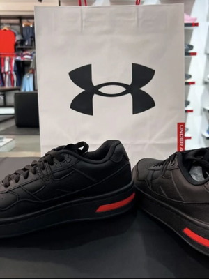 Under Armour Court 96 leather women's shoes size 37 new