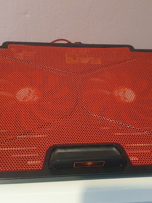Βάση laptop cooler με 2 ανεμιστήρες για laptop έως 15.6" σαν καινούργιο