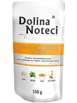 Dolina Noteci duck adult dog moist food 150 g new