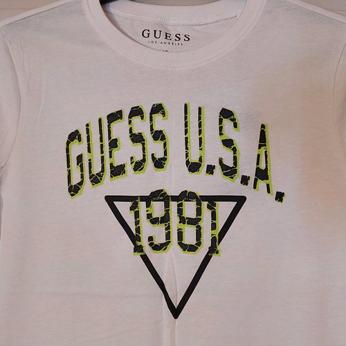 Guess kids T-shirt new, size 12, white