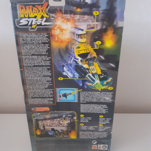 Max Steel Go Kart Racer figure (Mattel) 2001