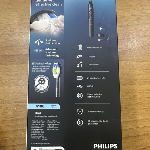 Philips Sonicare 4100 Series electric sonic toothbrush