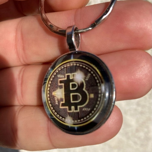 Bitcoin Crypto Fun Key Ring new