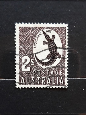 Australia 1948 Saltwater Crocodile stamp like new