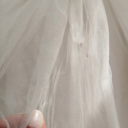 Tulle dress like new for girl 2-2.5 years old, white