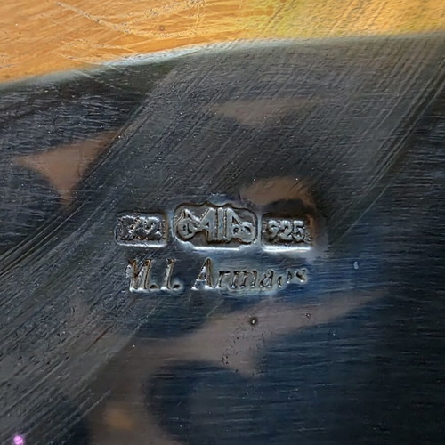 Silver Vase 925, 463 Grams, New, Designed by Armao