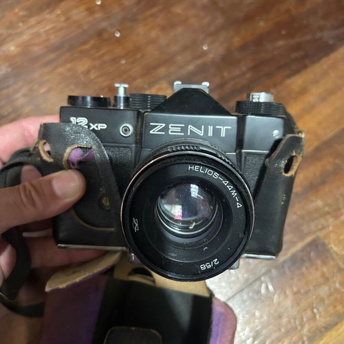Zenit 12XP vintage analog camera with Helios-44M-4 lens