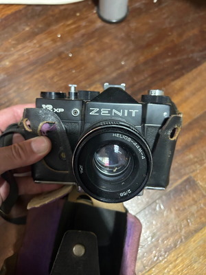 Zenit 12XP vintage analog camera with Helios-44M-4 lens