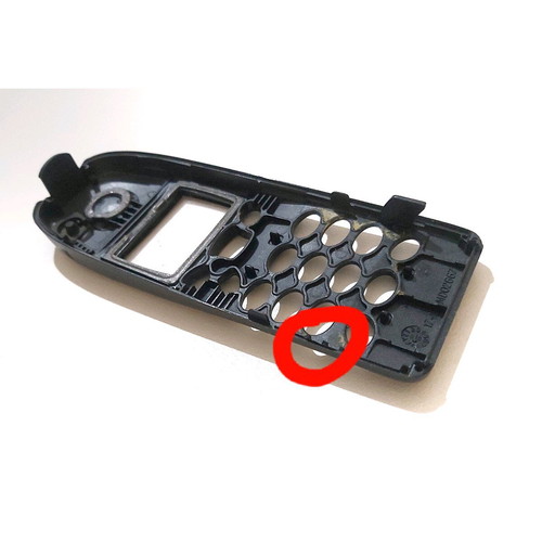 Nokia 5110 front panel used, black