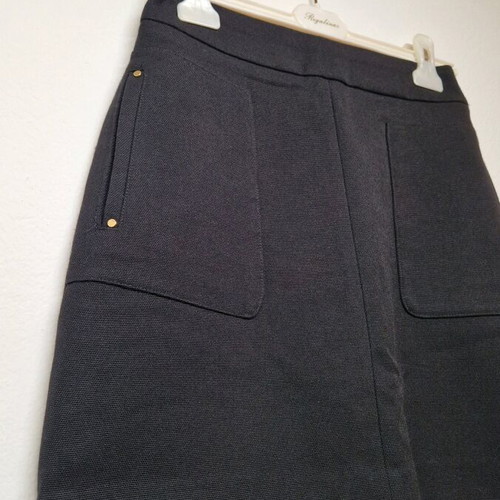 H&M Mini Skirt like new, black and gold, size S