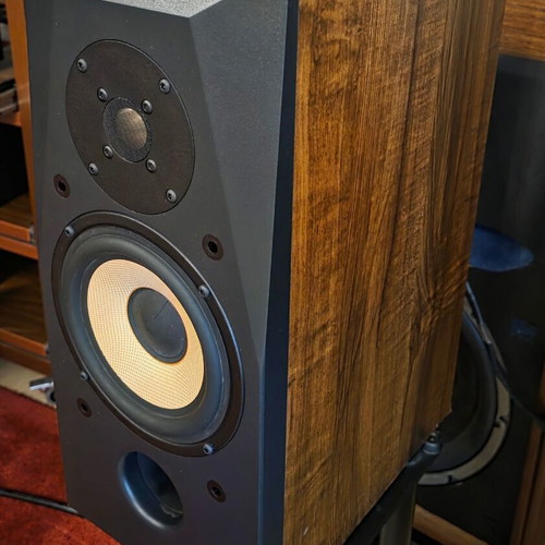 Audio Spectrum Art II speakers, pair, bass-reflex, Kevlar woofer