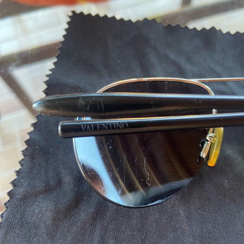 Valentino Aviator vintage sunglasses used, black