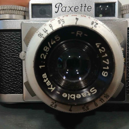 Braun Paxette IIM camera used from the 1950s