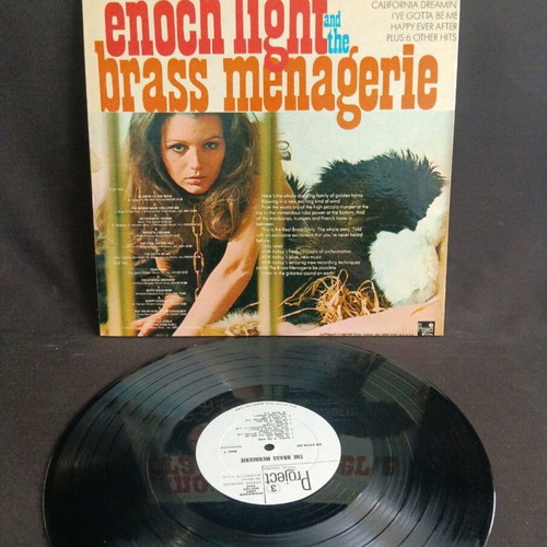 Enoch Light and the Brass Menagerie vinyl used in very good condition