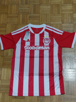 Olympiacos Home Kit 26/27 επίσημο αντίγραφο, μέγεθος M