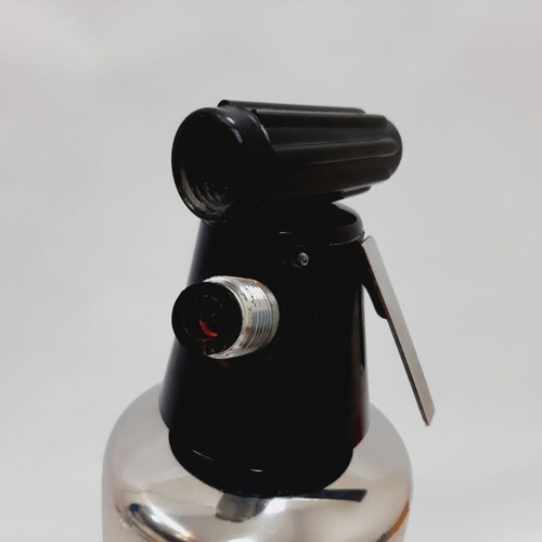 Rostex Soda Siphon 2L Aluminum Bakelite Vintage 1970