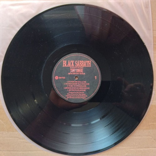Black Sabbath Featuring Tony Iommi Seventh Star LP new, metal