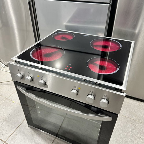 Zanussi Built-in Oven and Ceramic Hob like new, Inox, A+++