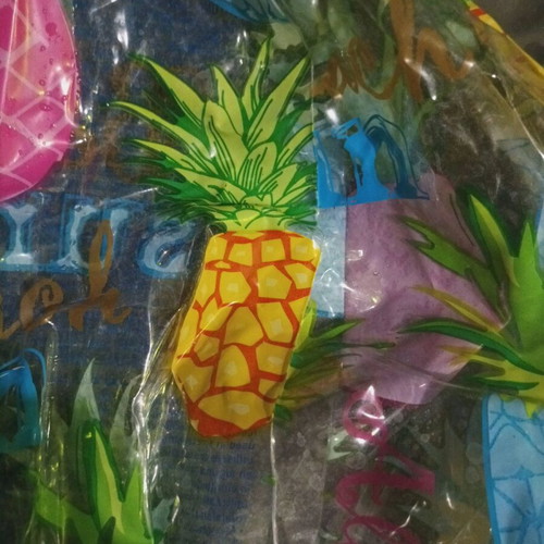 Beach Ball with Pineapple Design 51cm like new