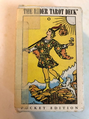 The Rider Tarot Deck pocket size like new