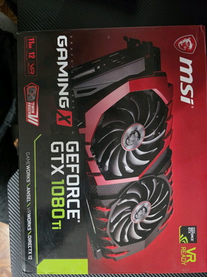 MSI GeForce GTX 1080 Ti Gaming X 11GB σαν καινούργιο με κουτί